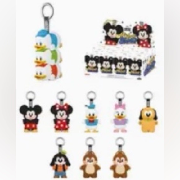 Disney Other - POP MART Entire Mickey Mouse Disney Mickey Mouse Cute Together Keychain Set